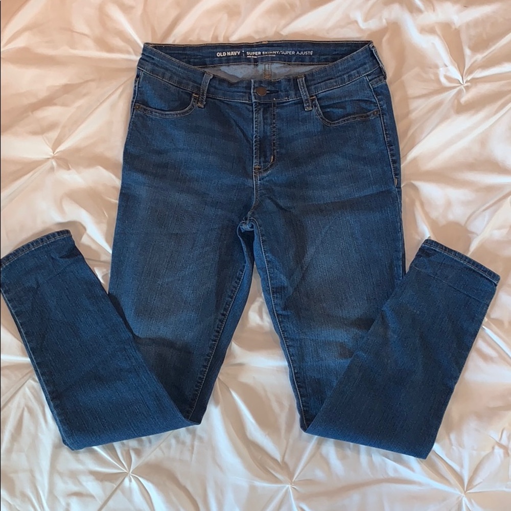 Old Navy Super Skinny Mid-Rise Jeans